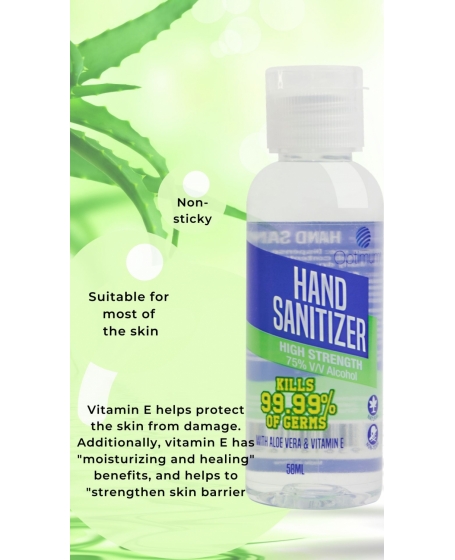 Optimum Hand Sanitizer Gel (58ml)